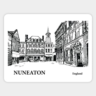 Nuneaton England Magnet